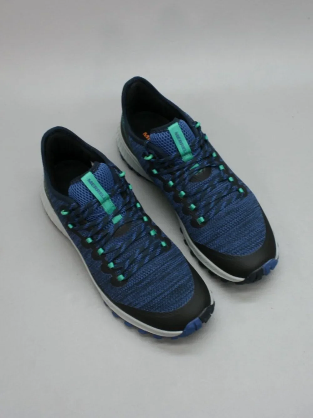 Merrell Ladies 10 Bravada Cobalt Blue Hiking Trail Running Shoes Sneakers J03364